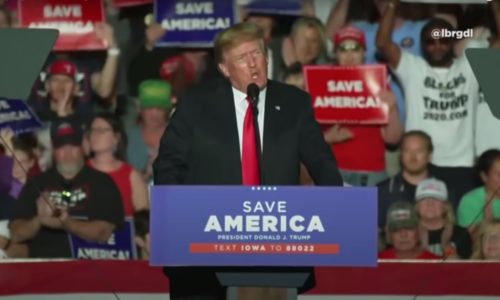 Trump Promises To ‘Take America Back’ At Rally, Unveils News Slogan Sparking 2024 Chatter
