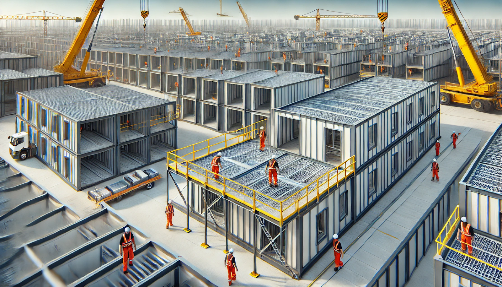 Bridging the Gap - How Steel Decking Supports Modular and Prefabricated Construction