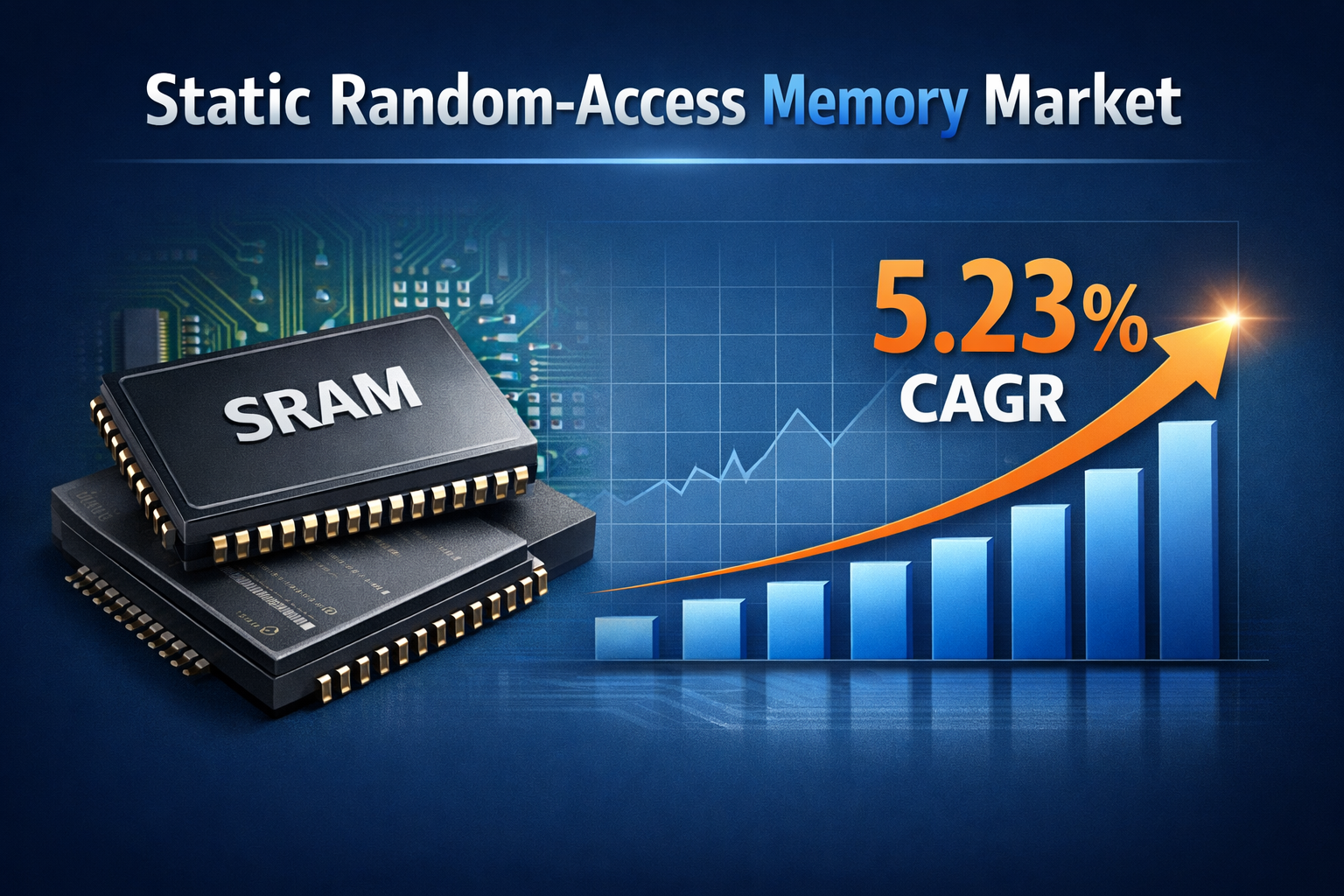 Static Random-Access Memory Market Size to Reach USD 1.11 Billion by 2032, Growing at 5.23% CAGR | SNS Insider