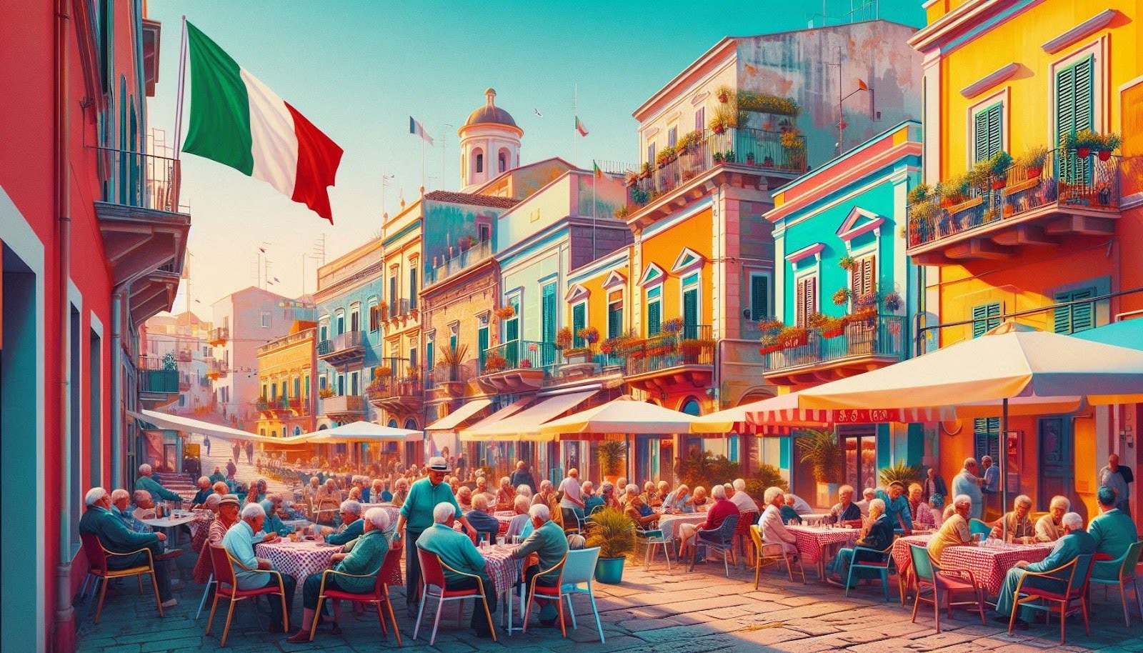 Southern Italy’s Slow Pace and Social Cover for Newcomers