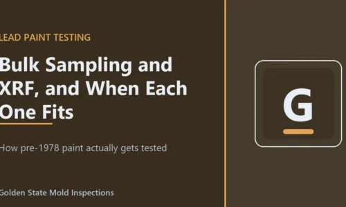 How Lead Paint Testing Works in Pre-1978 Housing