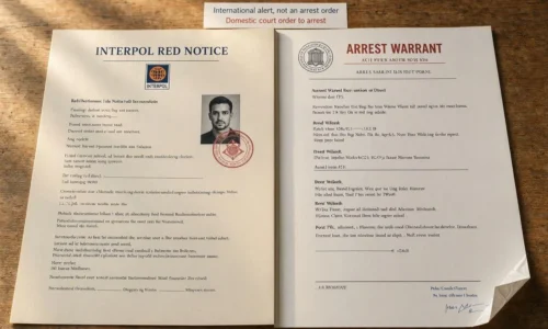 Do Interpol Red Notices Mean Someone Has a Warrant? The Public Guide to “Notice vs. Warrant”