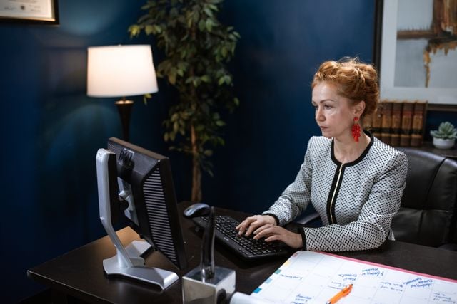 Photo by RDNE Stock project: https://www.pexels.com/photo/a-woman-using-a-computer-6172494/