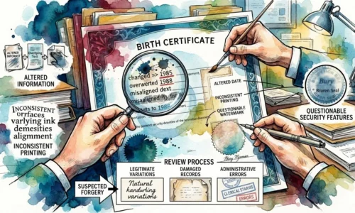 How Passport Specialists Identify Forged Citizenship Documents